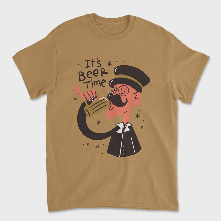 Gentleman Beer, Tricou Barbati (Unisex)