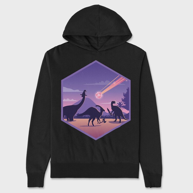 Dinosaurs, Hanorac Oversize Barbati (Unisex)