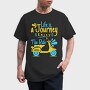 Scooter Journey Ride, Tricou Barbati (Unisex)