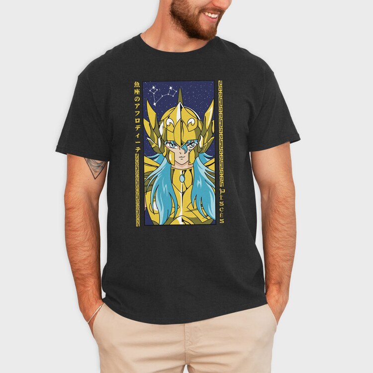 Saint Seiya 9, Tricou Barbati (Unisex)