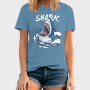 Shark Attack Wave, Tricou Barbati (Unisex)