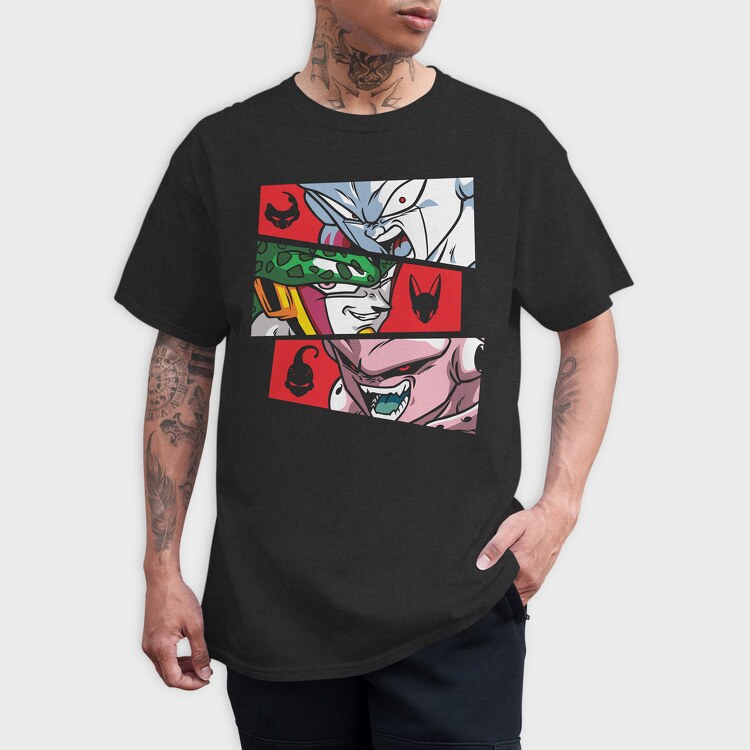 Dragon Ball Z 86, Tricou Barbati (Unisex)