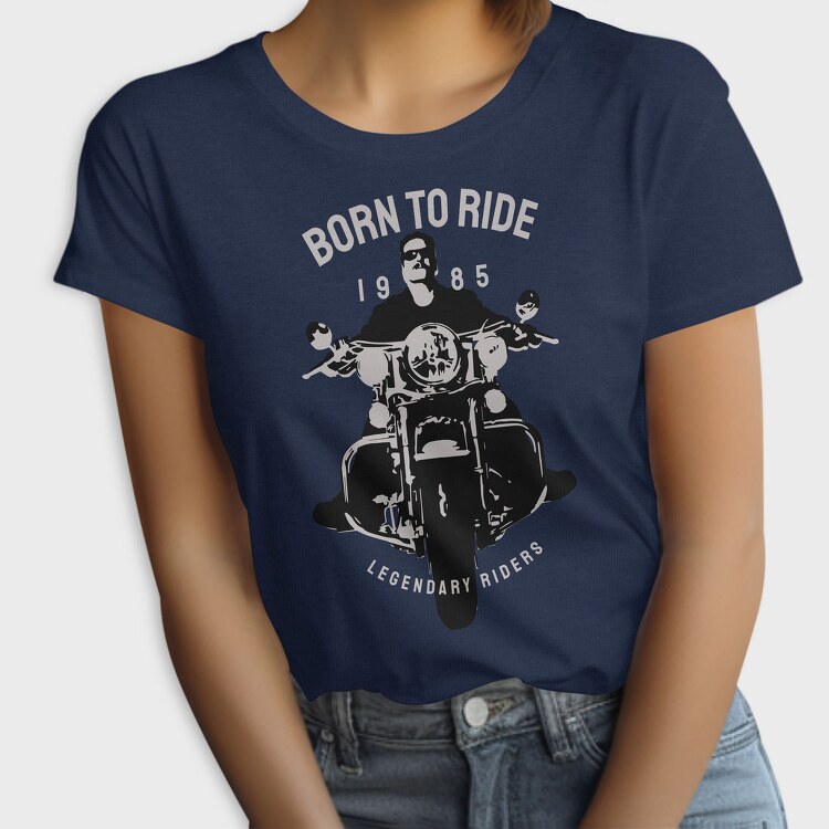 Born To Ride 1985, Tricou Femei