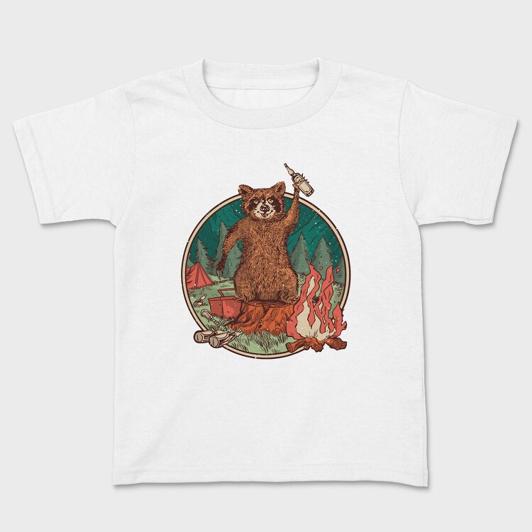 Tricou Copii, Raccoon Beer