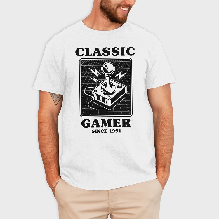 Retro Gaming Legend, Tricou Barbati (Unisex)