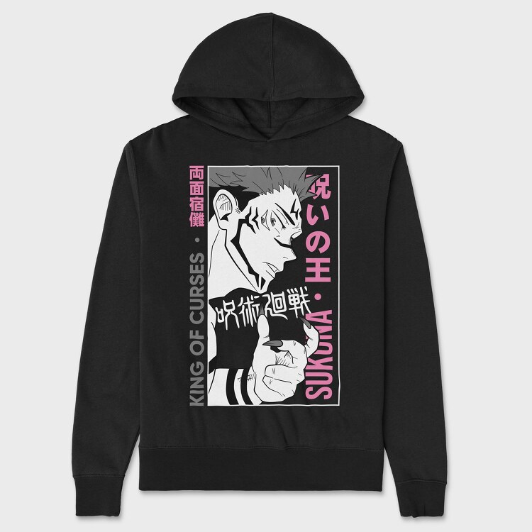 Jujutsu Kaisen 5, Hanorac Oversize Barbati (Unisex)
