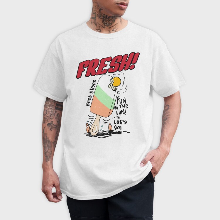 Frozen Fun Popsicle, Tricou Barbati (Unisex)