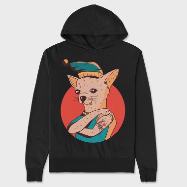 Chihuahua, Hanorac Oversize Barbati (Unisex)