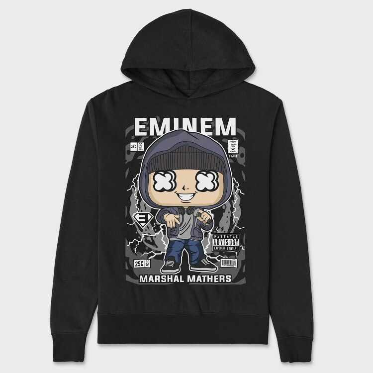 Eminem 8 Mile, Hanorac Oversize Barbati (Unisex)