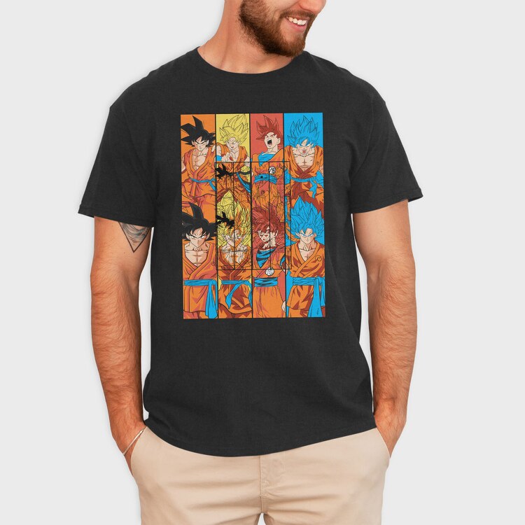 Dragon Ball Z 89, Tricou Barbati (Unisex)