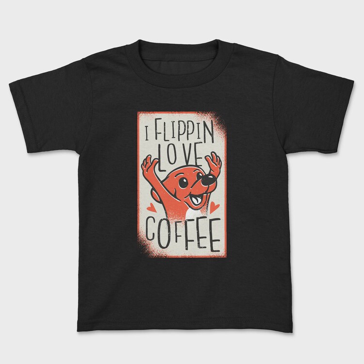 Dog Coffee, Tricou Copii