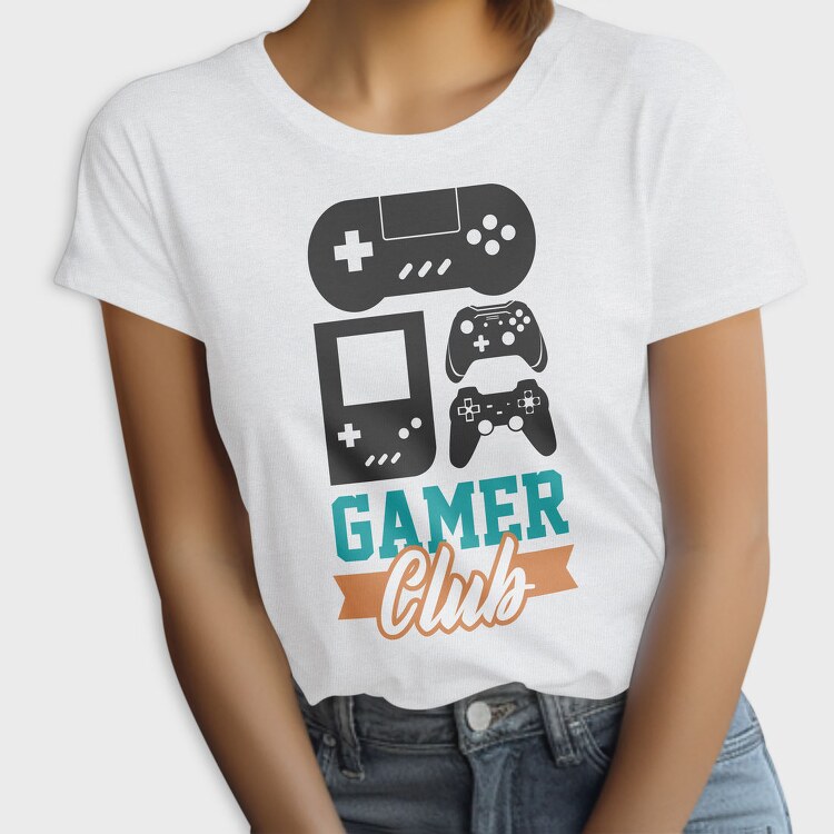 Gamer Club Gamepad, Tricou Femei