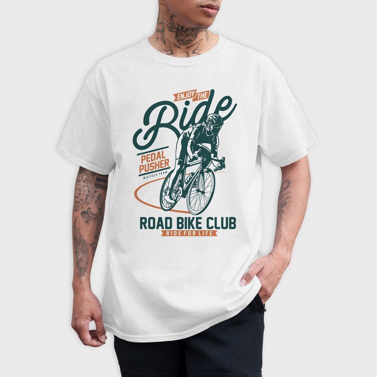 Road Bike Club, Tricou Barbati (Unisex)