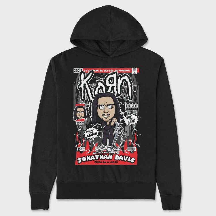 Jonathan Davis KoRn, Hanorac Oversize Barbati (Unisex)