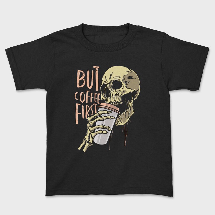 Coffe Skull, Tricou Copii