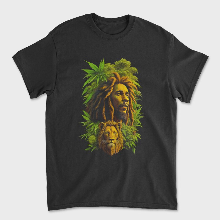 Bob Marley 3, Tricou Barbati (Unisex)