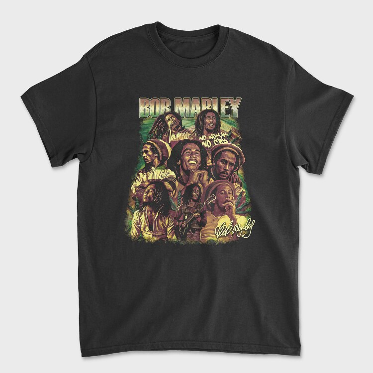 Bob Marley 4, Tricou Barbati (Unisex)