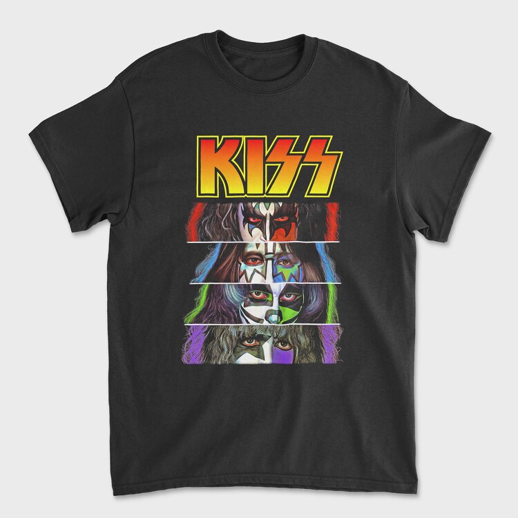 Kiss 6, Tricou Barbati (Unisex)