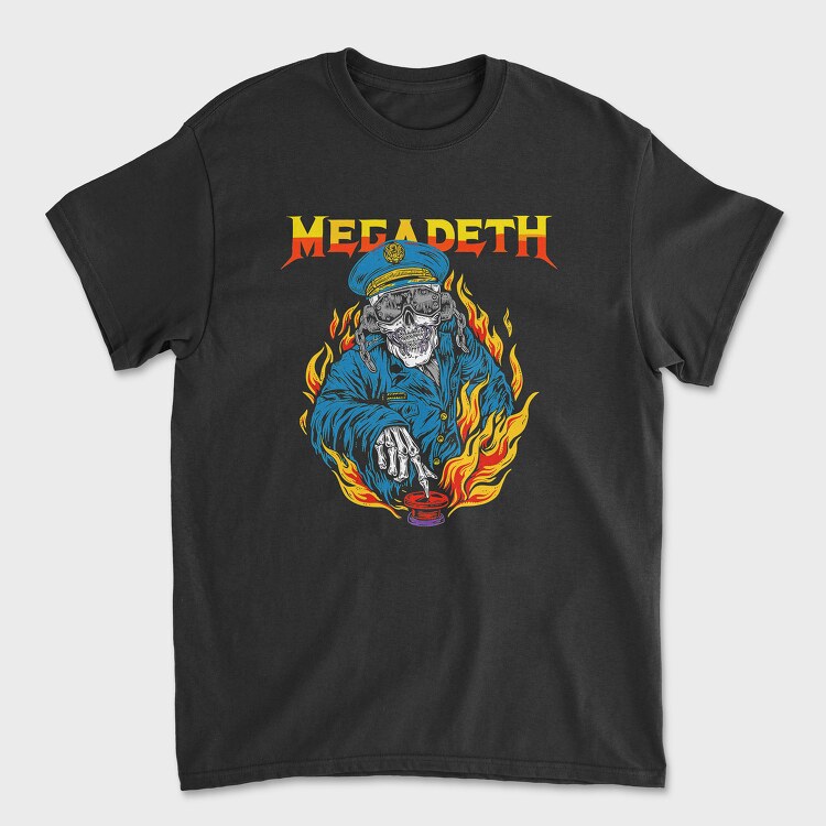 Megadeth, Tricou Barbati (Unisex)