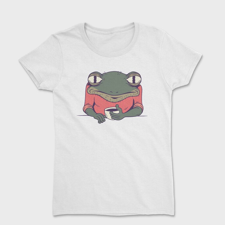 Tricou Femei, Frog Coffee