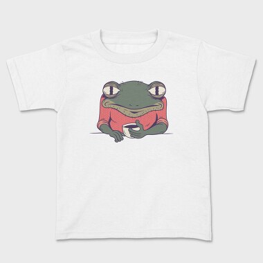 Tricou Copii, Frog Coffee