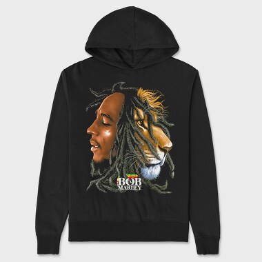 Bob Marley 5, Hanorac Oversize Barbati (Unisex)