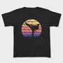 Martial Arts Retro Sunset, Tricou Copii