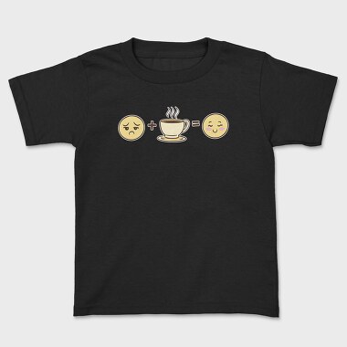 Tricou Copii, Coffee Emojis