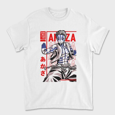 Akaza Demon Warrior, Tricou Barbati (Unisex)