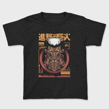 Attack On Titan Armor, Tricou Copii