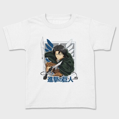 Attack On Titan Eren, Tricou Copii