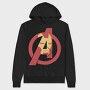 Avengers Shield, Hanorac Oversize Barbati (Unisex)