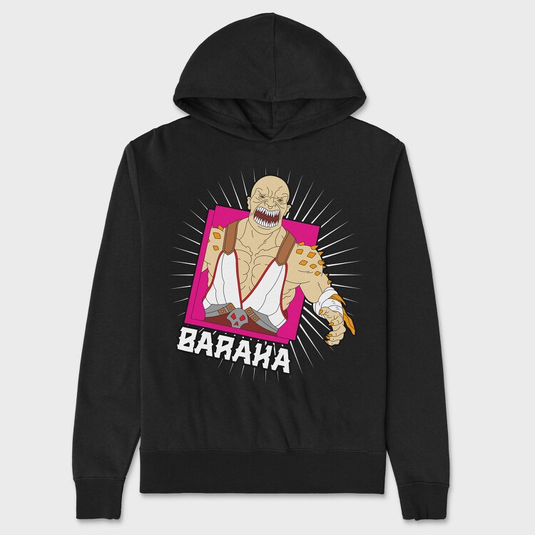 Baraka Monster, Hanorac Oversize Barbati (Unisex)