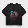 Bat Dead Splatter, Tricou Oversize Barbati (Unisex)