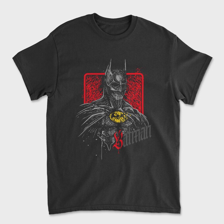 Batman Blood Batman, Tricou Barbati (Unisex)