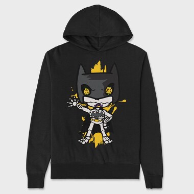 Batman Chibi, Hanorac Oversize Barbati (Unisex)