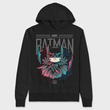 Batman Night Crusader, Hanorac Oversize Barbati (Unisex)