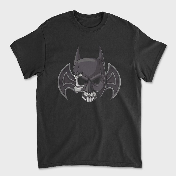 Batman Skull Emblem, Tricou Barbati (Unisex)