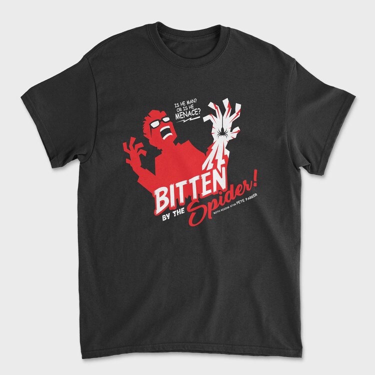 Bitten Spider Scream, Tricou Barbati (Unisex)