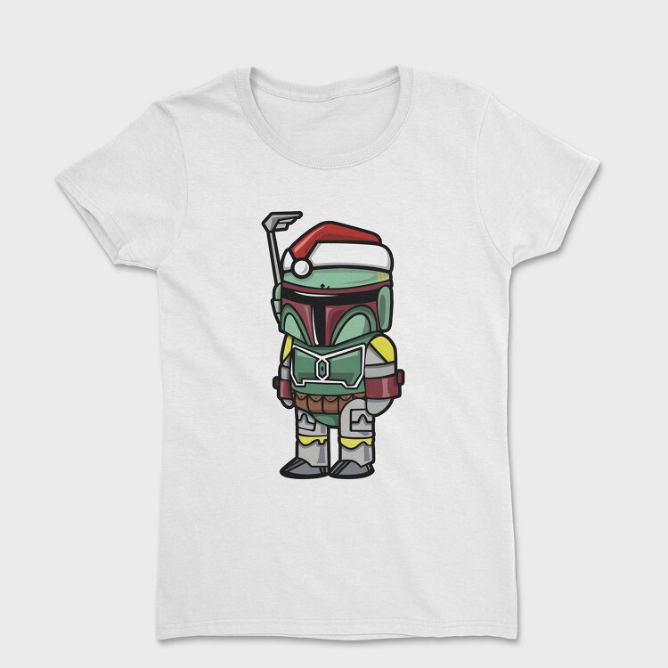 Boba Fett Xmas, Tricou Femei