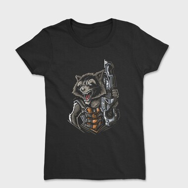 Cyber Raccoon, Tricou Femei