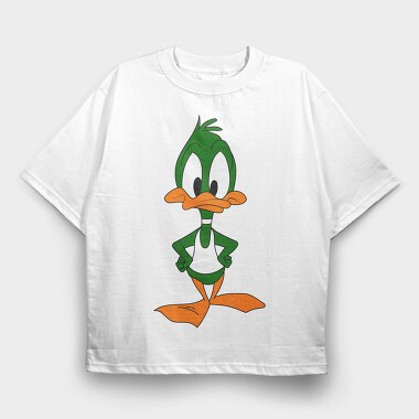 Daffy Duck Dive, Tricou Oversize Barbati (Unisex)