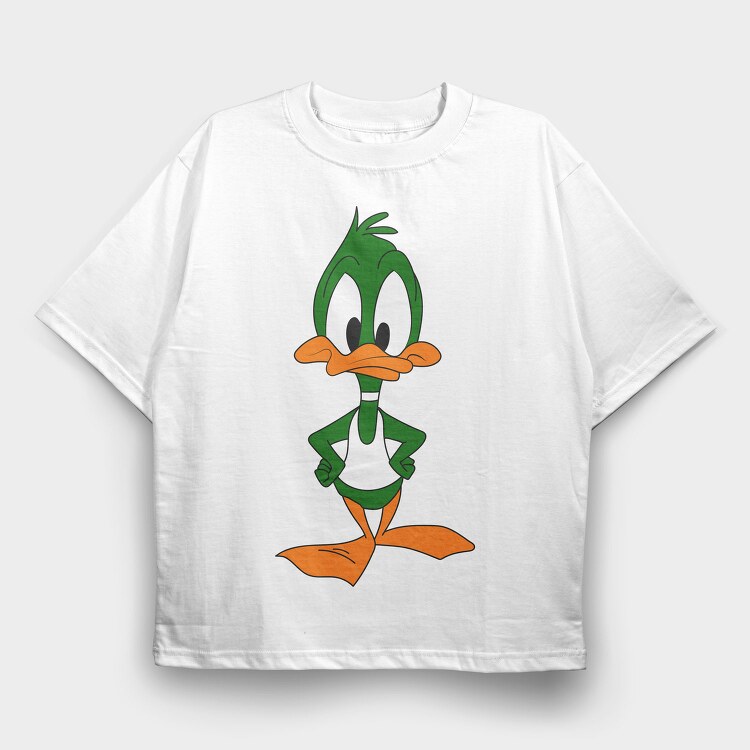 Daffy Duck Dive, Tricou Oversize Barbati (Unisex)