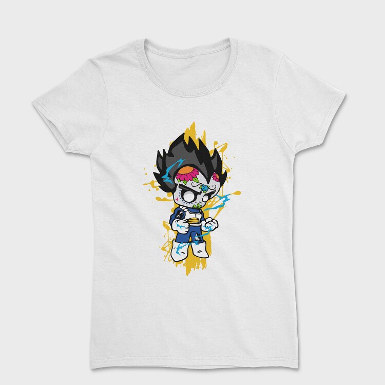 Day Of The Dead Vegeta, Tricou Femei