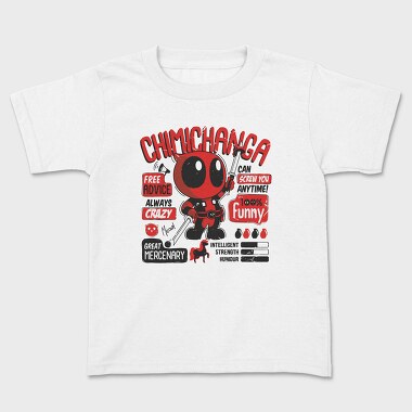 Deadpool Chibi Advice, Tricou Copii