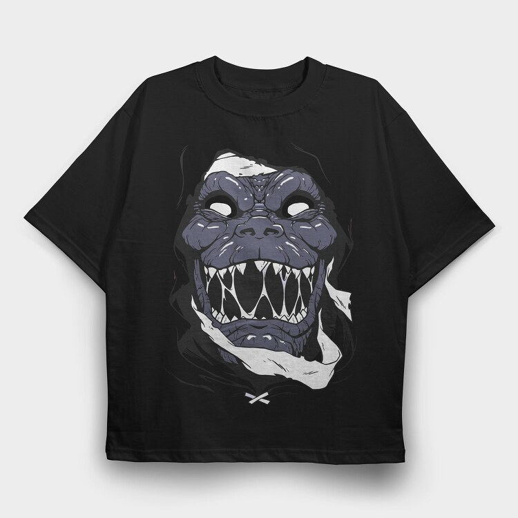 Fangs Of Venom 1, Tricou Oversize Barbati (Unisex)