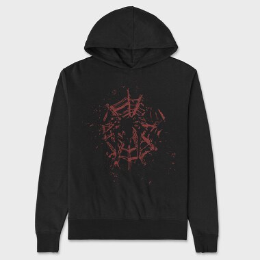 Blood Splatter, Hanorac Oversize Barbati (Unisex)