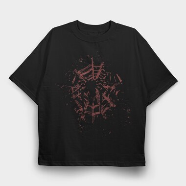 Blood Splatter, Tricou Oversize Barbati (Unisex)