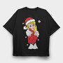Christmas Cinderella, Tricou Oversize Barbati (Unisex)