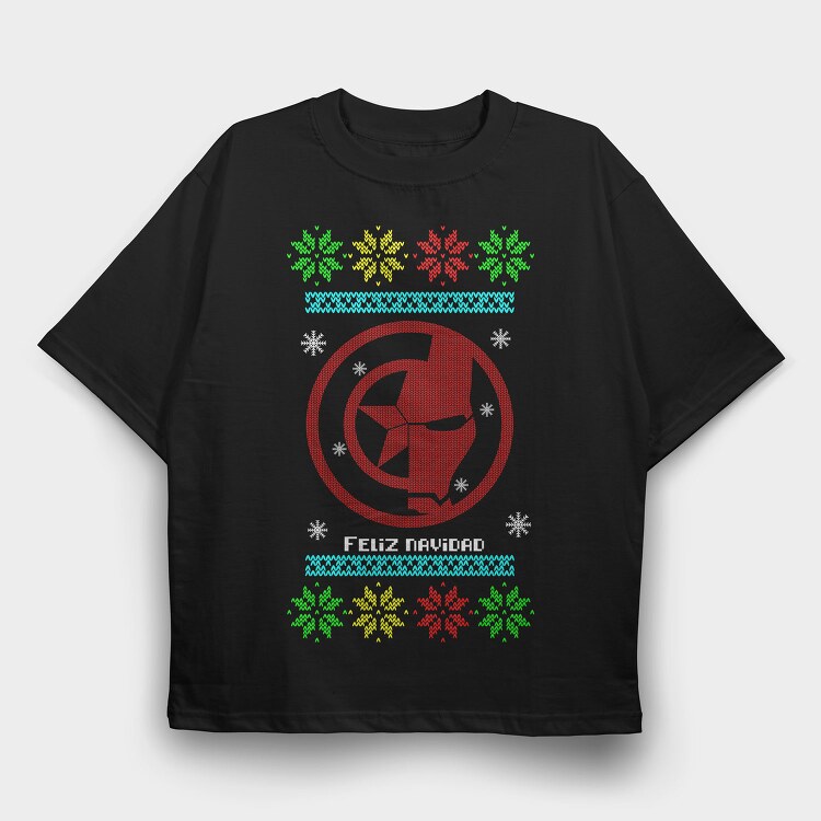 Christmas Sweater, Tricou Oversize Barbati (Unisex)